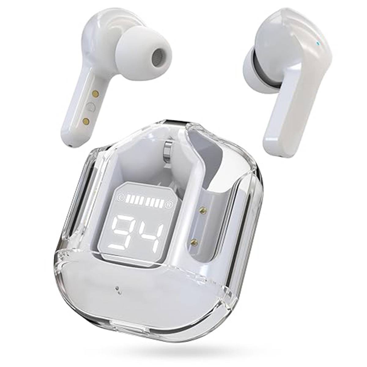 Air 31 TWS Transparent Earbuds With Pouch - Layloyaar